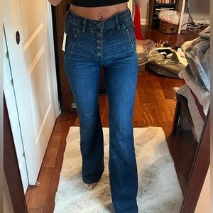 Anthropologie Boot Cut Jeans High Rise